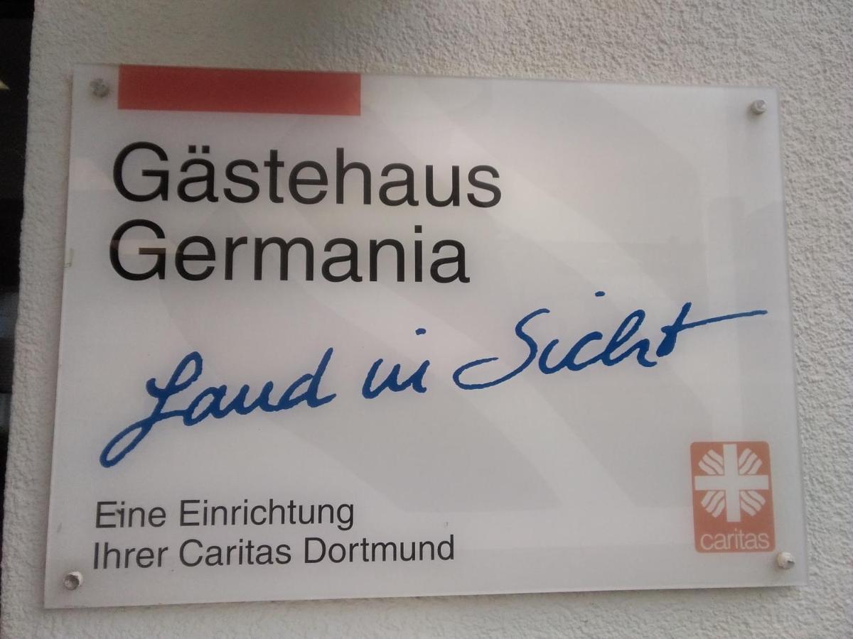 Gaestehaus Germania ヴァンガーオーゲ エクステリア 写真