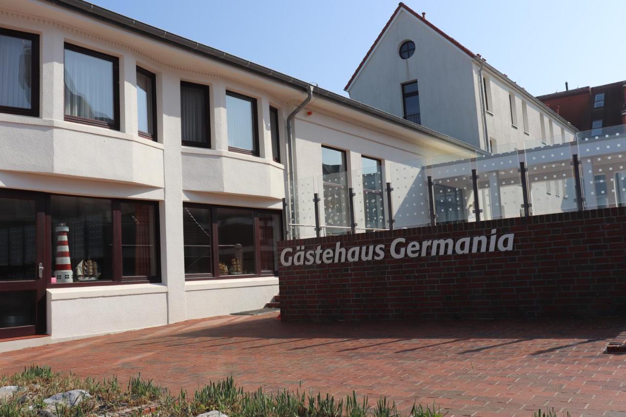 Gaestehaus Germania ヴァンガーオーゲ エクステリア 写真